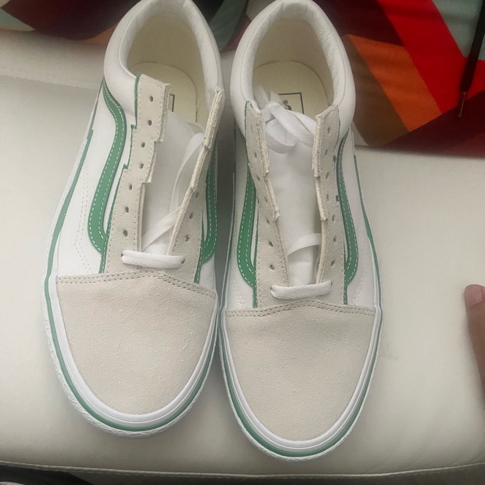 Vans Old School “BOLT” green